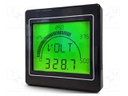 Meter: multifunction; digital,mounting,programmable; on panel