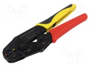 Tool: for crimping; insulated connectors,insulated terminals