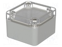Enclosure: multipurpose; X: 50mm; Y: 52mm; Z: 35mm; EUROMAS; IP66