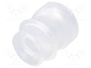 Suction cup; 6mm; 0.2g; Shore hardness: 55; 0.4N; FGA