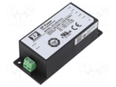 AC/DC Enclosed Power Supply (PSU), ITE, 3 Outputs, 30 W, 5 V, 3 A, 15 VDC