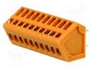 PCB terminal block; angled; 2.54mm; ways: 10; on PCBs; 0.08÷0.5mm2