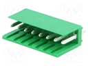 Socket; wire-board; male; AMPMODU MOD I; 3.96mm; PIN: 8; THT; tinned