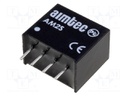 Converter: DC/DC; 2W; Uin: 21.6÷26.4V; 5VDC; Iout: 400mA; SIP4; 1.8g