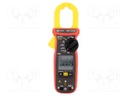 AC digital clamp meter; Øcable: 30mm; LCD (6000),with a backlit