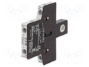 Auxiliary contacts; Leads: screw terminals; Mounting: side