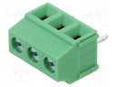 Connector: PCB terminal block; terminal; straight; on PCBs; 10A