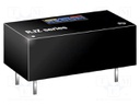 Converter: DC/DC; 2W; Uin: 4.5÷5.5V; Uout: 24VDC; Iout: 83mA; DIP14