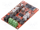 Module: audio; amplifier; 8÷25VDC; IC: TDA7492P; Channels: 2; 25/25W