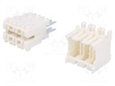 Connector: card edge; RAST 5; plug; female; angled 90°,straight