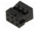 6CKT 2MM MGRID WTB CONN CRIMP HSG