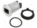 Adapter; for panel mounting,rear side nut; Thread: M22; 1÷10mm