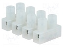 Terminal block; screw terminal; ways: 4; 0.5÷10mm2; terminals: 8