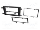 Radio mounting frame; Mazda; 2 DIN; black