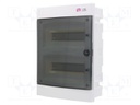 Enclosure: for modular components; IP40; white; No.of mod: 24