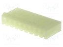 Plug; wire-board; female; 3.96mm; PIN: 9; w/o contacts; for cable