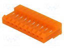 Plug; wire-board; female; MTA-156; 3.96mm; PIN: 10; IDC; for cable