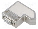 D-Sub; PIN: 9; plug; female; Locking: threaded joint,latch; 50V