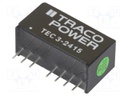 Converter: DC/DC; 3W; Uin: 18÷36V; 24VDC; Iout: 125mA; SIP8; 4.5g
