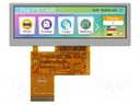 Display: TFT; 3.9"; 480x128; Illumin: LED; Dim: 105.5x37x3.05mm