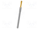 Test needle; Operational spring compression: 4mm; 20A; Ø: 1.3mm
