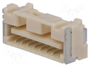 Socket; wire-board; male; CLIK-Mate; 1.25mm; PIN: 8; SMT; 1A; 50V