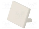 Cap for LED profiles; white; PDS-T,PDS-UST,PDS-ZM-PLUS