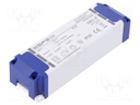 Power supply: switched-mode; LED; 36W; 24VDC; 1.5A; 220÷240VAC