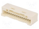 Socket; wire-board; male; CLIK-Mate; 1.5mm; PIN: 14; THT; PCB snap