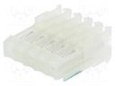 Plug; wire-board; female; PIN: 5; end connector; 2.54mm; IDC; 28AWG