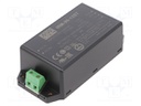 Power supply: switched-mode; modular; 80W; 12VDC; 109x52x33.5mm