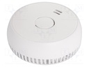 Meter: smoke detector; Conform to: EN14604; 90mm