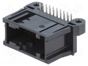 MQS PIN HEADER 2X9POS