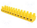 Terminal block; screw terminal; ways: 12; 1÷16mm2; terminals: 24