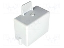 Enclosure: for alarms; X: 70mm; Y: 53mm; Z: 36mm; ABS; grey