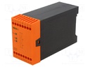 Automation module: safety relay; 24VDC; for DIN rail mounting