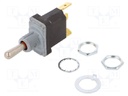 Switch: toggle; Pos: 3; SPDT; ON-OFF-ON; 6A/230VAC; 20A/28VDC; IP67