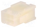 Plug; wire-board; male; MF42; 4.2mm; PIN: 6; Locking: latch