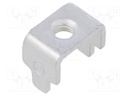Straight; Plating: tinned; THT,screw terminal; Contacts: copper