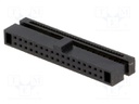 Plug; IDC; female; PIN: 34; IDC; for ribbon cable; 0.635mm