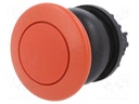 Switch: push-button; Stabl.pos: 2; 22mm; red; Illumin: none; IP67