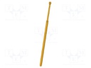 Needle-like test probe; Operational spring compression: 8mm
