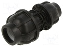 Splice terminal: clamping; Øout: 20mm; Øin: 16mm; for PE pipes