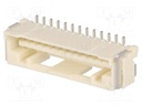 Socket; wire-board; male; CLIK-Mate; 1.5mm; PIN: 13; SMT; 2A; tinned