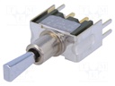 Switch: toggle; Pos: 3; SPDT; (ON)-OFF-(ON); 6A/125VAC; -30÷85°C