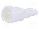 Connector: wire-wire; 570,E-Seal; plug; male; PIN: 2; IP67; 5.8mm
