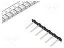 Connector: pin strips; pin header; PIN: 6; SMT; 7A; 300V; straight