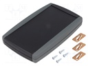 Enclosure: multipurpose; X: 96mm; Y: 156mm; Z: 24mm; TEKNET; ABS