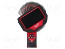 Inspection camera; Display: LCD 4,3"; Cam.res: 480x272; Len: 1.2m
