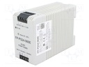 Power supply: switched-mode; for DIN rail; 60W; 24VDC; 23÷29VDC